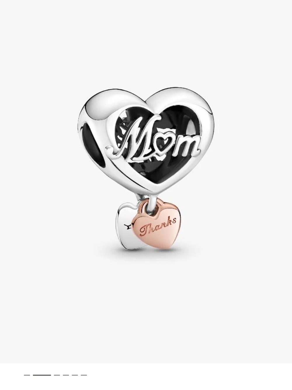 Pandora Mom Heart Charm